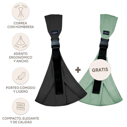 Pack de 2 Portabebés