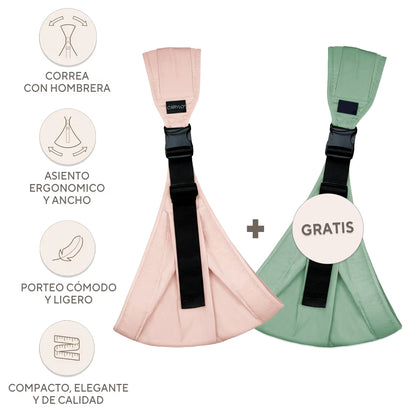 Pack de 2 Portabebés