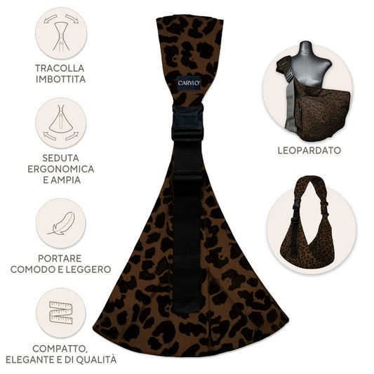 Il marsupio Carylo Leopard