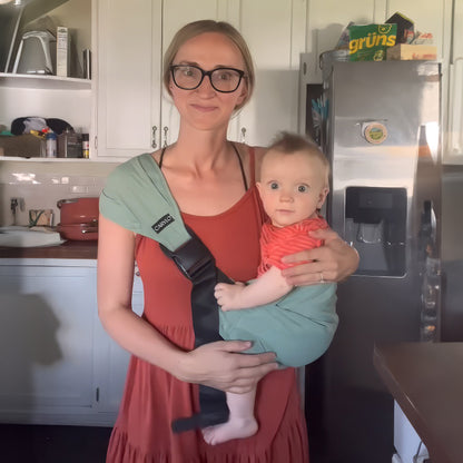 El portabebé Carylo negro