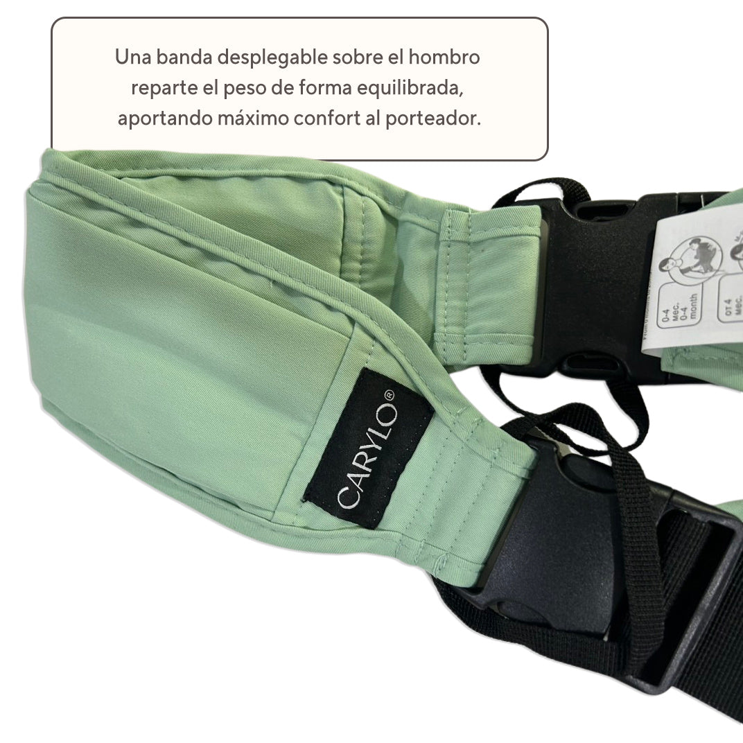 El portabebé Carylo negro