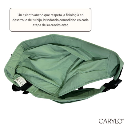 El portabebé Carylo negro