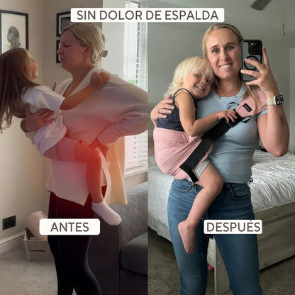 El portabebé Carylo negro